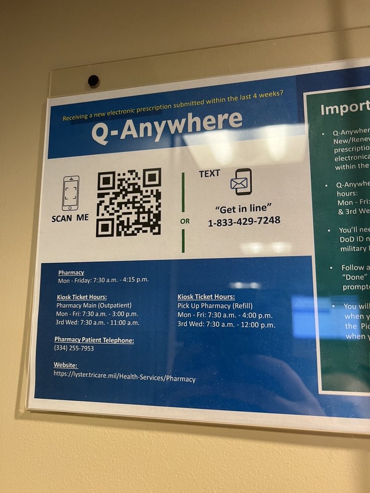 LYSTER ARMY HEALTH CLINIC Updated July 2024 301 Andrews Ave, Fort