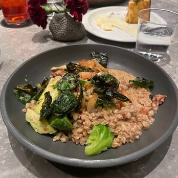 Adrestia - Brussels sprout risotto - New American Near Me - Sunnyvale, California