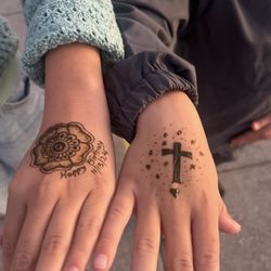 Raanya Eyebrow Threading + Henna Tattoo