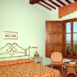 Hotel Leon Bianco - Camera matrimoniale superior con vista campagna