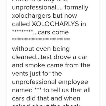 Xolocharlys Auto Sales - From Better Business Bureau website - Car Buyers Near Me - Oceanside, California Xolocharlys Auto Sales - From Better Business Bureau website - Car Buyers Near Me - Oceanside, California