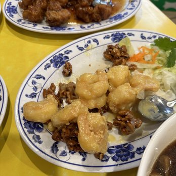 Shan Dong - Prawns with Candy Walnut was great! - Chinese Near Me - Oakland, California