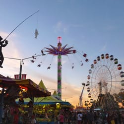 Dingo Tours - Luna Park by dusk.