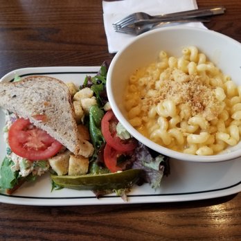 Corner Bakery Cafe - Pick 2: mac n cheese, tuna salad, and a mixed green sides - Breakfast & Brunch Near Me - Tukwila, Washington