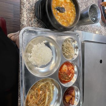 Beef and Seafood Tofu Soup