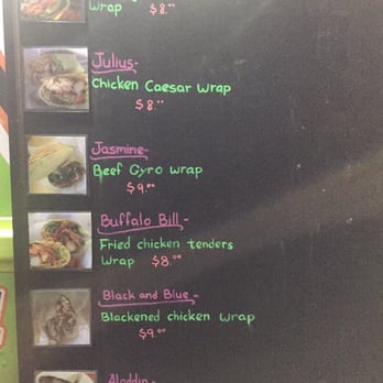Wrap It Up - Menu - Food Trucks Near Me Wrap It Up - Menu - Food Trucks Near Me