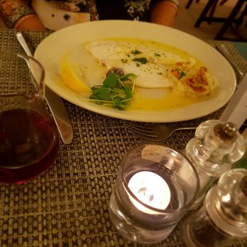 Paysanne Restaurant - Plaice  with parsley sauce - French Near Me - Deganwy, CWY