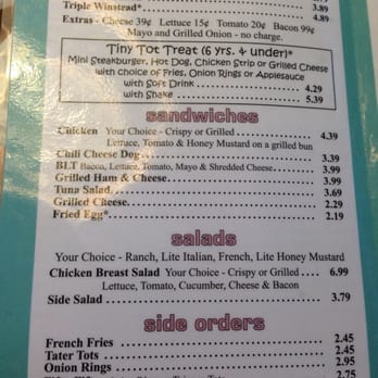 Winstead's - Menu - Burgers Near Me - Leawood, Kansas