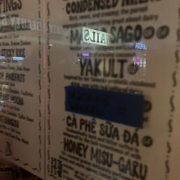 Posted menu Posted menu