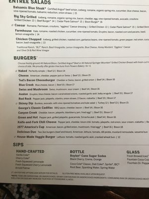 Menu photo 5 Ted's Montana Grill Kennesaw, GA Menu photo 5 Ted's Montana Grill Kennesaw, GA