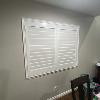 Gallery Shutters - After pool facing window - Shades & Blinds Near Me - San Bernardino, California Gallery Shutters - After pool facing window - Shades & Blinds Near Me - San Bernardino, California