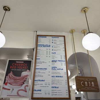 Churrería El Moro - Menu 3/2025 - Churros Near Me - Ciudad de México, DIF