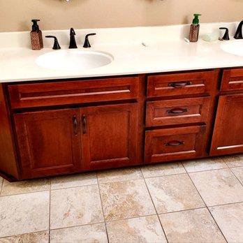 JV Cabinets - Master Bath cabinet refacing. - Cabinetry Near Me