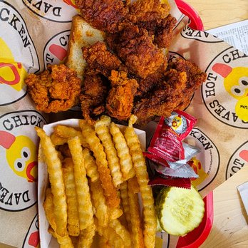 Dave's Hot Chicken - 10-piece nuggets - Medium Heat - Chicken Shop Near Me - Southington, Connecticut Dave's Hot Chicken - 10-piece nuggets - Medium Heat - Chicken Shop Near Me - Southington, Connecticut