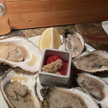Bluefins Sushi & Sake Bar - Half dozen oysters - Sushi Bars Near Me - Chatham, Massachusetts Bluefins Sushi & Sake Bar - Half dozen oysters - Sushi Bars Near Me - Chatham, Massachusetts