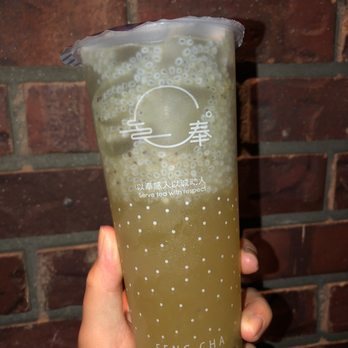 Feng Cha Teahouse - Kiwi Basil Green Tea - Bubble Tea Near Me - Costa Mesa, California Feng Cha Teahouse - Kiwi Basil Green Tea - Bubble Tea Near Me - Costa Mesa, California