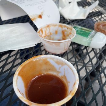 Puny John's BBQ - 50 cents for each extra sauce - Barbeque Near Me - Tombstone, Arizona