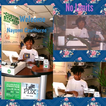 No Limits Stickers - Nayomi Holding It Down. - Printing Services Near Me - Portland, Oregon No Limits Stickers - Nayomi Holding It Down. - Printing Services Near Me - Portland, Oregon