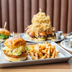 matchbox - Crispy Chicken Sandwich and 3.6.9 Burgers
