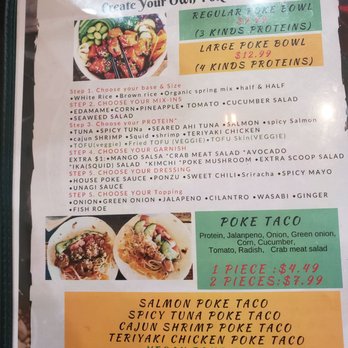 Poke Dessert Bar - Poke Near Me - Chamblee, Georgia