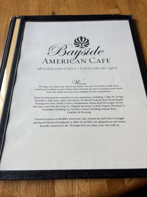 Menu photo 4 Bayside American Cafe Portland, ME Menu photo 4 Bayside American Cafe Portland, ME