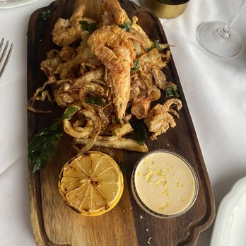 Monarch - Appetizers. Calamari and shrimp - Italian Near Me - Dallas, Texas