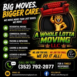 A Whole Lotta Moving