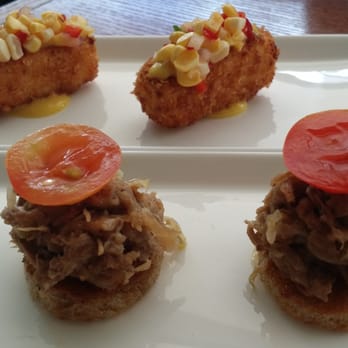 MW Restaurant - Polenta Fries and Kala pork sliders. - New American Near Me - Honolulu, Hawaii