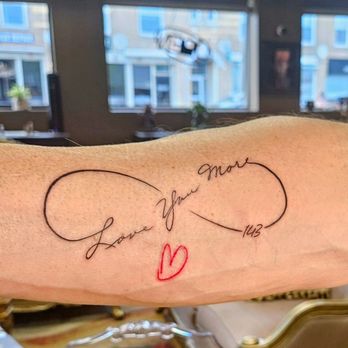 The Kingdom Tattoo Company - Another Peter design incorporating the script with a granddaughter drawn heart - Piercing Near Me - Danvers, Massachusetts The Kingdom Tattoo Company - Another Peter design incorporating the script with a granddaughter drawn heart - Piercing Near Me - Danvers, Massachusetts
