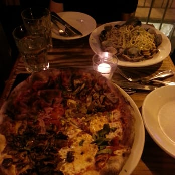 Celeste - quatro stazione pizza and linguine with clams - Italian Near Me - New York, New York