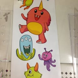 Dollar Tree - Amazing monster stickers!