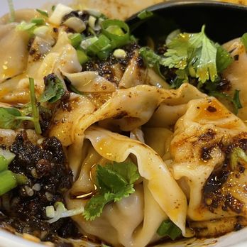 88 Baobao - Overcooked, mushy and bland spicy wonton - Dim Sum Near Me - Frisco, Texas