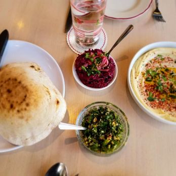 Safta - Pita, hummus, beets and tabbouleh. Yum! - Middle Eastern Near Me - Denver, Colorado Safta - Pita, hummus, beets and tabbouleh. Yum! - Middle Eastern Near Me - Denver, Colorado