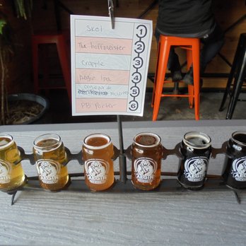 AEGIR Brewing Company - My flight of 6 WAY different flavors - bartender's choice! - Breweries Near Me - Elk River, Minnesota