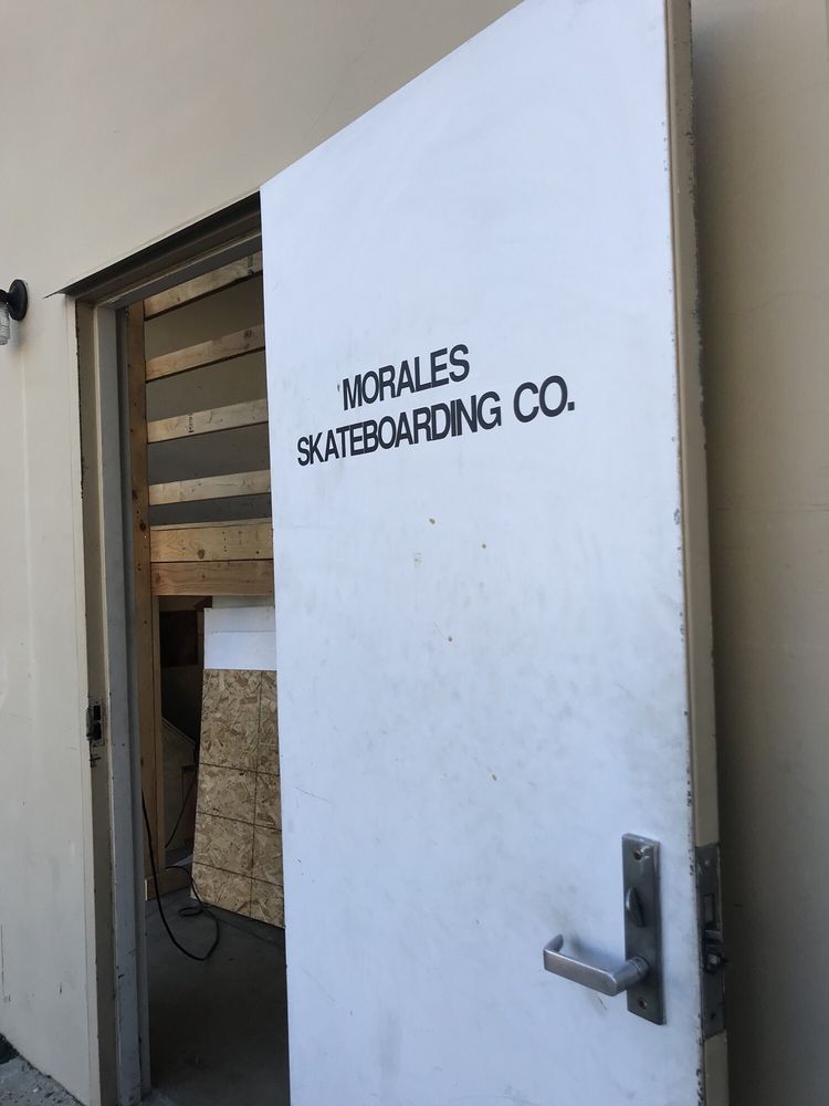 Morales Skateboarding Company Logo