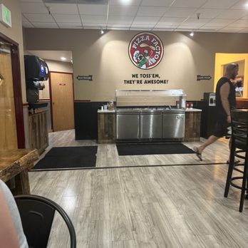 Pizza Factory - Salad bar area - Pizza Near Me - Arnold, California