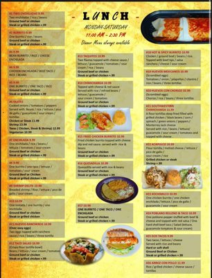 Menu photo 2 5 de Mayo Mexican Grill & Bar Allendale, MI Menu photo 2 5 de Mayo Mexican Grill & Bar Allendale, MI