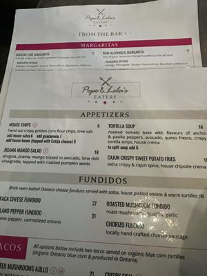 Menu photo 2 Pepe And Lela’s Burlington, ON Menu photo 2 Pepe And Lela’s Burlington, ON