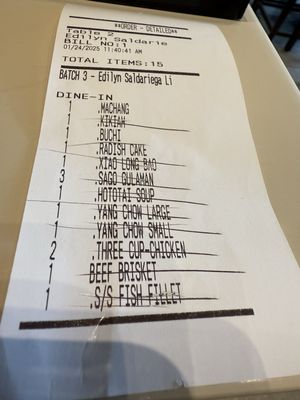 Menu photo 1 Mann Hann Taguig, NCR