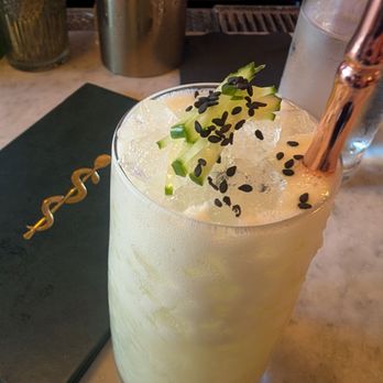 Farmacia Cocktail Bar - Soy Beans and Sesame - Cocktail Bars Near Me - Boston, Massachusetts