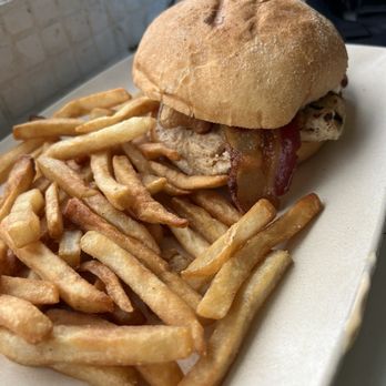 Emerald Beach Bar - Chicken bacon sandwich - Tiki Bars Near Me - Saint Thomas, Virgin Islands