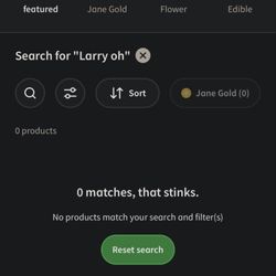 I searched Larry Og (see other photo) but the search bar changed my typing to Larry oh.