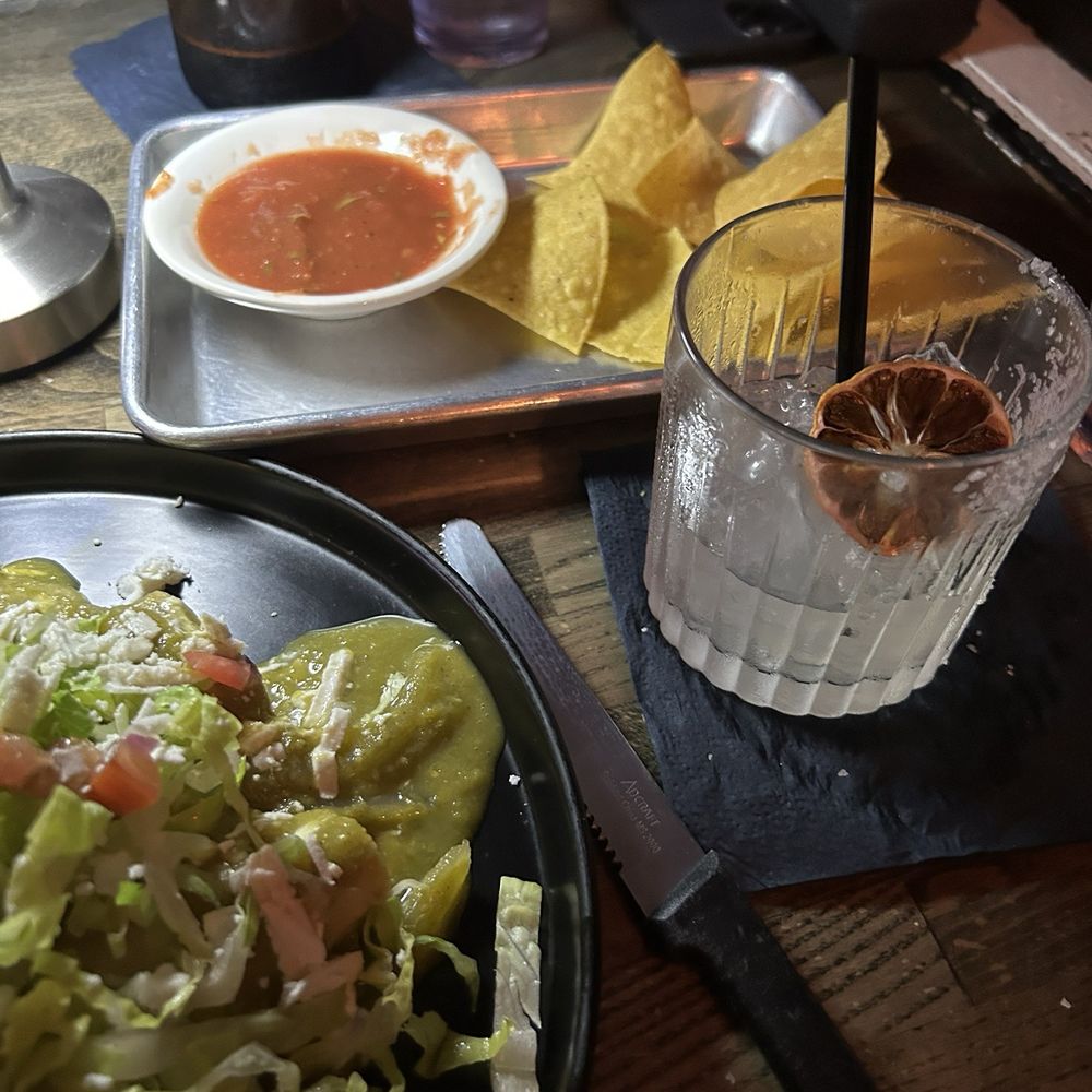 Agave Cocina Mexicana - Enchiladas and Casamigos Margarita YUM!!! - New Mexican Cuisine Near Me - Wallington, New Jersey