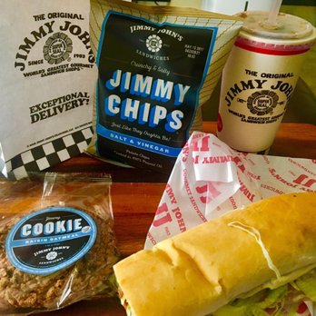 Jimmy John's - Vito (#5), Salt & Vinegar Chips, Oatmeal Raisin Cookie, and a Cherry Coke! - Sandwiches Near Me - Indianapolis, Indiana