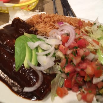 Tinga Fresh Mexican & BBQ - Chicken enmoladas. Chicken was dry and bland. - Mexican Near Me - Montclair, New Jersey Tinga Fresh Mexican & BBQ - Chicken enmoladas. Chicken was dry and bland. - Mexican Near Me - Montclair, New Jersey