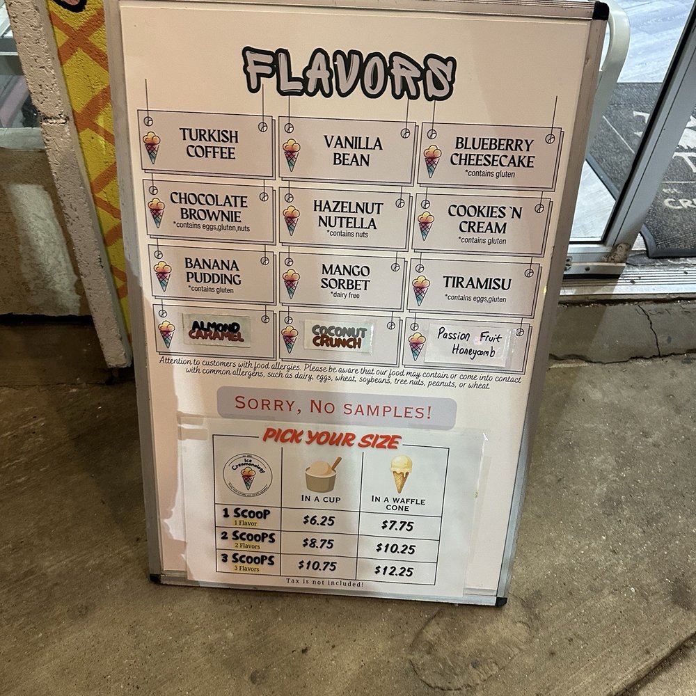 Ice Creamonology - Menu - Ice Cream & Frozen Yogurt Near Me - Toronto, Ontario
