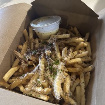 Blush Restaurant & Bakery - truffle fries - Breakfast & Brunch Near Me - San Antonio, Texas Blush Restaurant & Bakery - truffle fries - Breakfast & Brunch Near Me - San Antonio, Texas