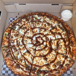Slice Of The 6ix - Jerk chicken pizza