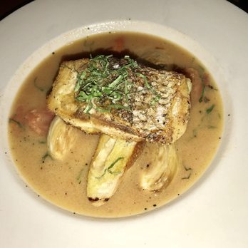 tavola - "Pan Scotatto Rockfish"  It is an okay dish. Personally feel not very special and it's kind of like an appetizer potion. - Italian Near Me - Charlottesville, Virginia
