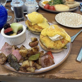 Grappino - Crab cake Benedict - Italian Near Me - Naples, Florida
